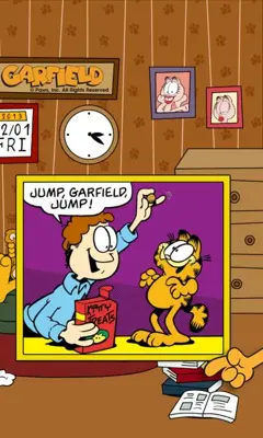 Home Sweet Garfield LW Lite android App screenshot 1